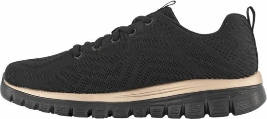 Skechers Graceful Get Connected Dames Sneakers - Zwart - Maat 39 5 Skechers Graceful Get Connected Dames Sneakers - Zwart - Maat 39 - Afbeelding 3