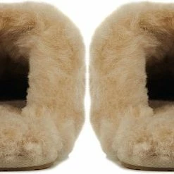 UGG W Scuffette II Spotty Dames Sloffen - Natural - Maat 38 -Dames-schoenen Winkel 550x247 10