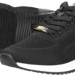 Mexx Dames Sneaker Gitte Glitter Zwart -Dames-schoenen Winkel 550x249 1