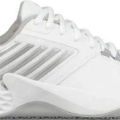 K-Swiss Ks Tfw Aero Court Omni Tennisschoenen Dames - White/High-Rise/Silver