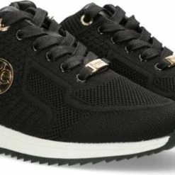 Mexx Dames Sneaker Gitte Glitter Zwart -Dames-schoenen Winkel 550x252 2