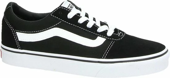 Vans Ward Suede/Canvas Dames Sneakers - Black/White - Maat 37 14 Vans Ward Suede/Canvas Dames Sneakers - Black/White - Maat 37 - Afbeelding 12