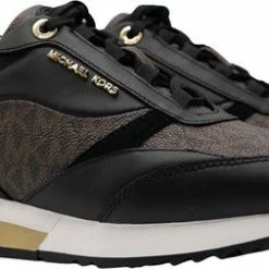 Michael Kors Allie Stride Dames Sneakers - Black/Brown - Maat 39 12 Michael Kors Allie Stride Dames Sneakers - Black/Brown - Maat 39 -Dames-schoenen Winkel 550x253 9