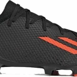Adidas X SPEEDPORTAL.3 FG.CBLACK/SOLRED/SG Voetbalschoenen D+h Zwart