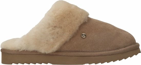 Warmbat Flurry Suede Dames Pantoffels - Camel - Maat 42 13 Warmbat Flurry Suede Dames Pantoffels - Camel - Maat 42 - Afbeelding 11