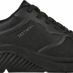 Skechers Arch Fit S-Miles- Mile Makers Dames Sneakers - Black - Maat 41 -Dames-schoenen Winkel 550x256 1