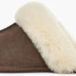 UGG Scufette II Dames Sloffen - Espresso - Maat 38 -Dames-schoenen Winkel 550x256