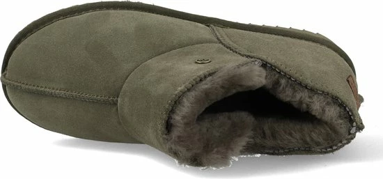 Warmbat Willow Dames Sloffen - Olive - Maat 38 16 Warmbat Willow Dames Sloffen - Olive - Maat 38 - Afbeelding 14