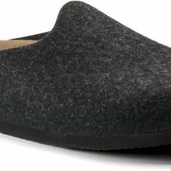 Birkenstock Amsterdam Anthracite Narrow VEG Felt Wooly Home Unisex Pantoffels - Antraciet - Maat 39 -Dames-schoenen Winkel 550x257 8