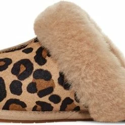 UGG W Scuffette II Spotty Dames Sloffen - Natural - Maat 38 -Dames-schoenen Winkel 550x258 7