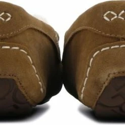 UGG Sloffen - Maat 41 - Vrouwen - Bruin/wit -Dames-schoenen Winkel 550x259 5