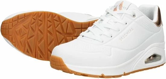 Skechers Uno Golden Air Dames Sneakers - White - Maat 42 15 Skechers Uno Golden Air Dames Sneakers - White - Maat 42 - Afbeelding 13