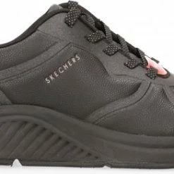 Skechers Arch Fit S-Miles- Mile Makers Dames Sneakers - Black - Maat 41 -Dames-schoenen Winkel 550x262 1