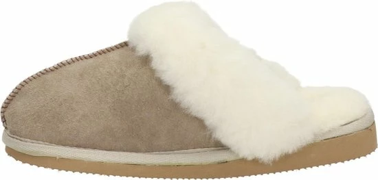 Shepherd Jessica Dames Pantoffels - Stone - Maat 39 10 Shepherd Jessica Dames Pantoffels - Stone - Maat 39 - Afbeelding 8