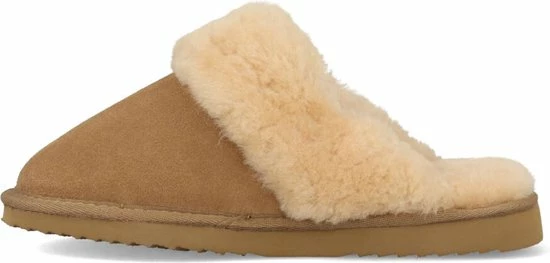 Warmbat Flurry Suede Dames Pantoffels - Camel - Maat 42 15 Warmbat Flurry Suede Dames Pantoffels - Camel - Maat 42 - Afbeelding 13