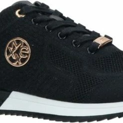 Mexx Dames Sneaker Gitte Glitter Zwart -Dames-schoenen Winkel 550x266