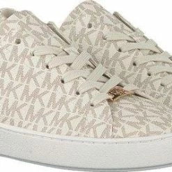 Michael Kors Keaton Lace Up Dames Sneakers - Vanille - Maat 39 -Dames-schoenen Winkel 550x267 14
