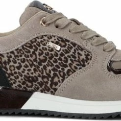 Mexx Dames Sneaker Fleur Taupe -Dames-schoenen Winkel 550x268 1