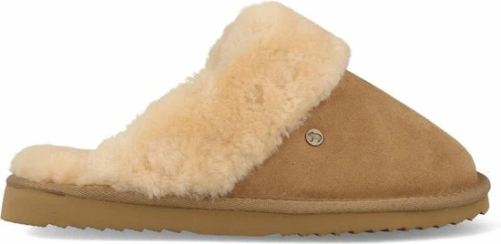 Warmbat Flurry Suede Dames Pantoffels - Camel - Maat 42 17 Warmbat Flurry Suede Dames Pantoffels - Camel - Maat 42 - Afbeelding 15