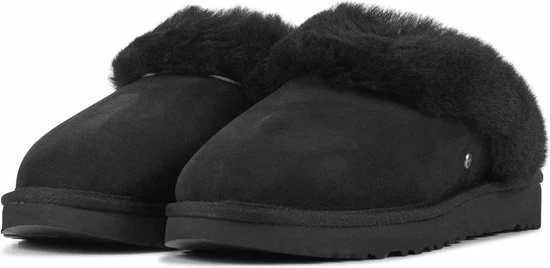 UGG W Classic Slipper II Dames Sloffen - Black - Maat 39 12 UGG W Classic Slipper II Dames Sloffen - Black - Maat 39 - Afbeelding 10