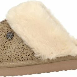 Alpacas Dames Pantoffel - Beige - Maat 38 -Dames-schoenen Winkel 550x269 13