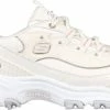 Skechers D'LITES - LADIES NIGHT Dames Sneakers - Wit - Maat 37