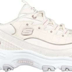 Skechers D'LITES - LADIES NIGHT Dames Sneakers - Wit - Maat 37