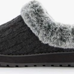 Skechers Keepsakes - Ice Angel Dames Pantoffels - Grijs - Maat 39 -Dames-schoenen Winkel 550x271 3