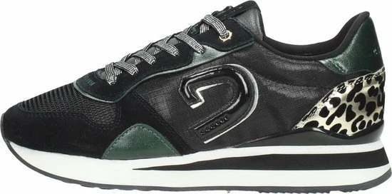 Cruyff Parkrunner Lux Lage Sneakers - Leren Sneaker - Dames - Zwart - Maat 40 18 Cruyff Parkrunner Lux Lage Sneakers - Leren Sneaker - Dames - Zwart - Maat 40 - Afbeelding 16