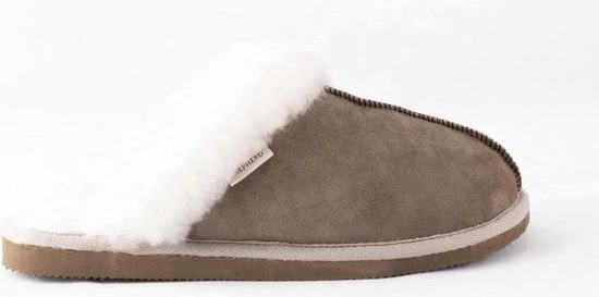 Shepherd Jessica Dames Pantoffels - Stone - Maat 39 14 Shepherd Jessica Dames Pantoffels - Stone - Maat 39 - Afbeelding 12
