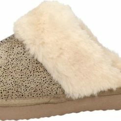 Alpacas Dames Pantoffel - Beige - Maat 38 -Dames-schoenen Winkel 550x275 11