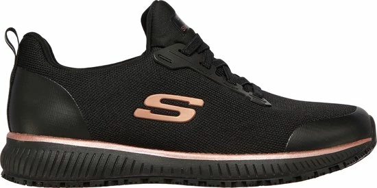 Skechers Work Squad SR Sneakers Zwart 110312 - Dames - Maat 36 13 Skechers Work Squad SR Sneakers Zwart 110312 - Dames - Maat 36 - Afbeelding 11