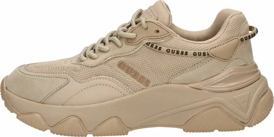 Guess Micola Lage Sneakers - Dames - Beige - Maat 38 10 Guess Micola Lage Sneakers - Dames - Beige - Maat 38 - Afbeelding 8