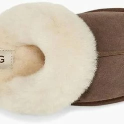 UGG Scufette II Dames Sloffen - Espresso - Maat 38 -Dames-schoenen Winkel 550x277