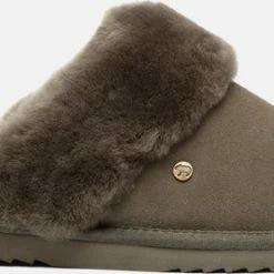 Warmbat Flurry Dames Sloffen - Olive - Maat 40 -Dames-schoenen Winkel 550x278 13