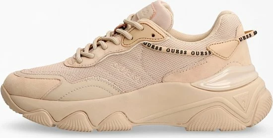 Guess Micola Lage Sneakers - Dames - Beige - Maat 38 12 Guess Micola Lage Sneakers - Dames - Beige - Maat 38 - Afbeelding 10
