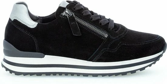 Gabor 96.528 Dames Sneakers - Zwart - Maat 40 3 Gabor 96.528 Dames Sneakers - Zwart - Maat 40