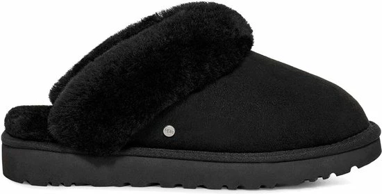 UGG W Classic Slipper II Dames Sloffen - Black - Maat 39 4 UGG W Classic Slipper II Dames Sloffen - Black - Maat 39 - Afbeelding 2