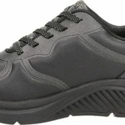 Skechers Arch Fit S-Miles- Mile Makers Dames Sneakers - Black - Maat 41 -Dames-schoenen Winkel 550x279