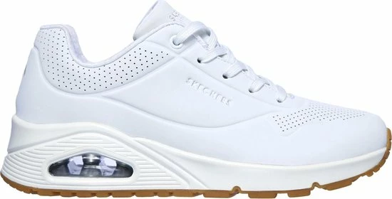 Skechers Uno Stand On Air Dames Sneakers - White - Maat 39 3 Skechers Uno Stand On Air Dames Sneakers - White - Maat 39