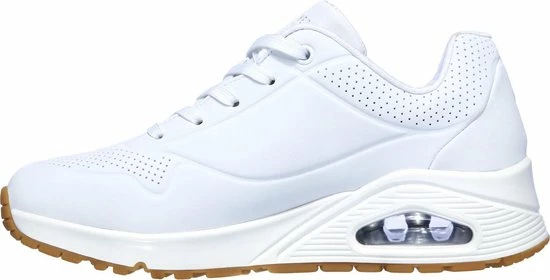 Skechers Uno Stand On Air Dames Sneakers - White - Maat 39 6 Skechers Uno Stand On Air Dames Sneakers - White - Maat 39 - Afbeelding 4