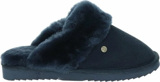 Warmbat Flurry Suede Dames Pantoffels - Dark Navy - Maat 42 17 Warmbat Flurry Suede Dames Pantoffels - Dark Navy - Maat 42 - Afbeelding 15