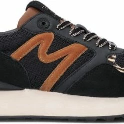 Mexx Dames Sneaker Juju Zwart/ Cognac -Dames-schoenen Winkel 550x282 4
