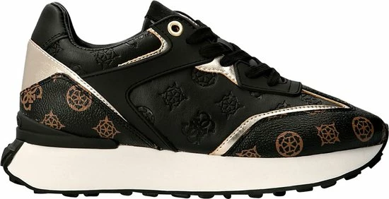 Guess Luchia Lage Sneakers - Dames - Zwart - Maat 40 13 Guess Luchia Lage Sneakers - Dames - Zwart - Maat 40 - Afbeelding 11