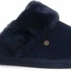 Warmbat Flurry Suede Dames Pantoffels - Dark Navy - Maat 42 -Dames-schoenen Winkel 550x283 8