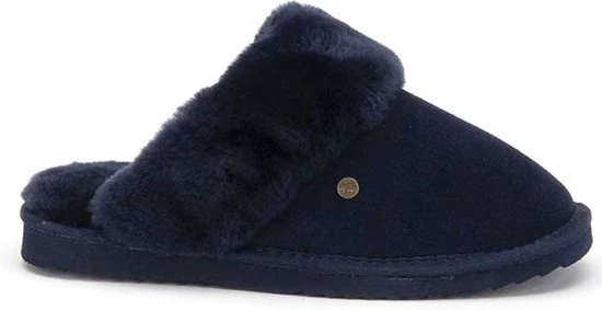 Warmbat Flurry Suede Dames Pantoffels - Dark Navy - Maat 42 3 Warmbat Flurry Suede Dames Pantoffels - Dark Navy - Maat 42