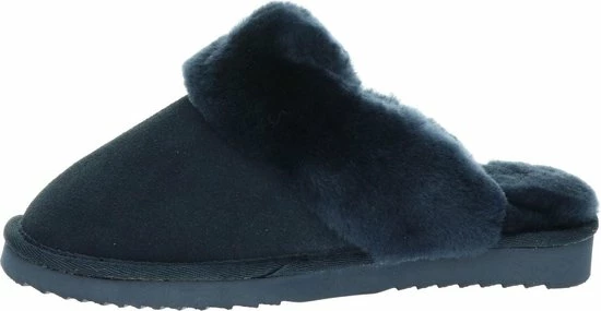 Warmbat Flurry Suede Dames Pantoffels - Dark Navy - Maat 42 6 Warmbat Flurry Suede Dames Pantoffels - Dark Navy - Maat 42 - Afbeelding 4