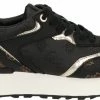 Guess Luchia Lage Sneakers - Dames - Zwart - Maat 40 2 Guess Luchia Lage Sneakers - Dames - Zwart - Maat 40 -Dames-schoenen Winkel 550x286 10