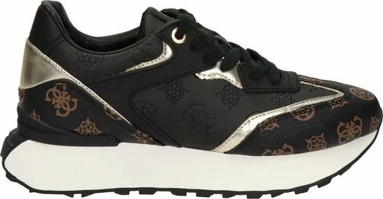 Guess Luchia Lage Sneakers - Dames - Zwart - Maat 40 3 Guess Luchia Lage Sneakers - Dames - Zwart - Maat 40