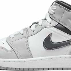 Nike Air Jordan 1 Mid, Light Smoke Grey Anthracite, 554725-078, EUR 38.5